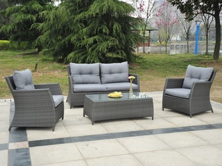 Loungeset Vonato, Toscano, antraciet