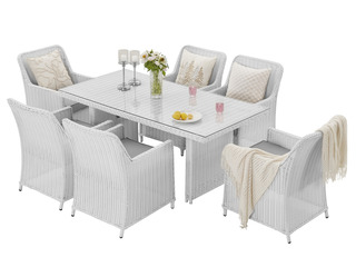 Dinnerset VONATO, Solara, wit