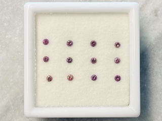 Diamant – 0.53 carat natuurlijke paarse diamant