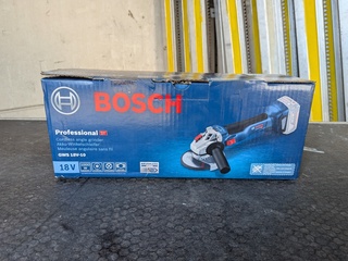 Accu haakse slijper Bosch, GWS 18V-10 brushless