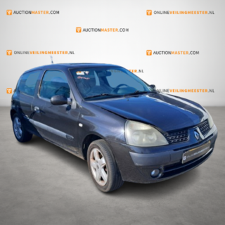 Personenauto, Renault, Clio, 1.2-16V Dynamique, ZWART, 2