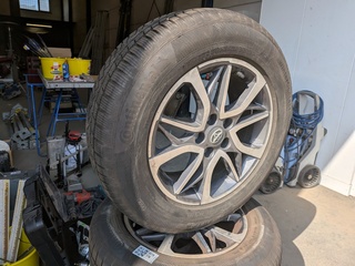 4x Winterband op velg Continental, WinterContact  TS 850P