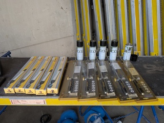5x Onkruidbrander met 5x looplamp