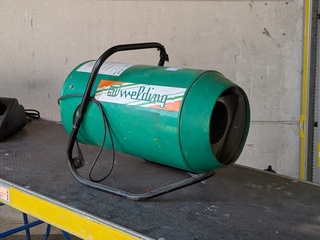 Gas heteluchtkanon Welding, bouwjaar 1996
