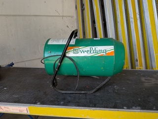 Gas heteluchtkanon Welding, bouwjaar 1996