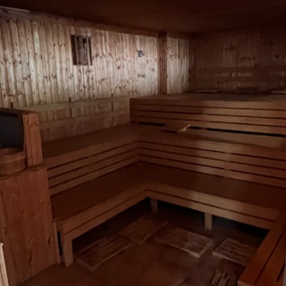 Op gas gestookte Finse sauna, 2020