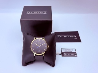 Uri Minkoff herenhorloge – inclusief doos – nieuw
