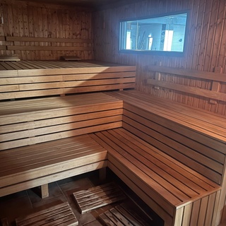 Op gas gestookte Finse sauna, 2020