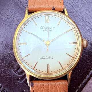 Vintage Sappho Epora mechanisch horloge