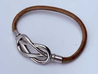 Hermès Atame Lederen Armband