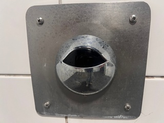 5x Douchekoppen + legionella spoel install. + kachel