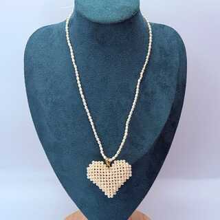 Parel ‘Heart’ collier – Ginzu District