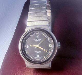Vintage Sicura Breitling horloge