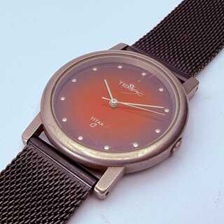 Tempic Titan Titanium horloge met sunburst wijzerplaat