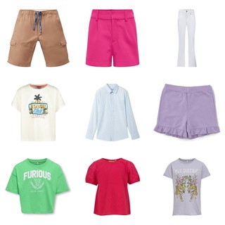 Ca. 517x Kinderkleding, Only, B. Nosy, Vingino, maat 122 t/m 152