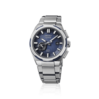 Horloge, Seiko, SSJ023J1, zilverkleurig, 43mm
