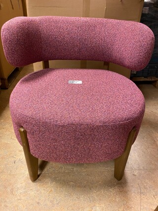 Fauteuil, Passe Partout, Taza, roze, 74x71x67cm