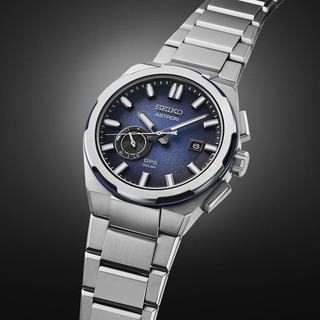 Horloge, Seiko, SSJ023J1, zilverkleurig, 43mm