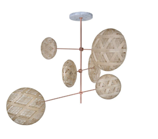 Hanglamp, Forestier, Chanpen, koper, 120x100x100cm