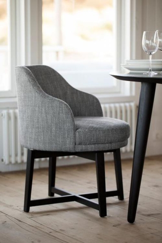 2x Fauteuil, Passe Partout, Lima, grijs, 65 x 65 x 82 cm zithoogte: ca