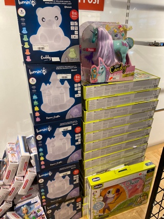 Ca. 71x Diverse speelgoed, Chicco, BigBen, Snapstar