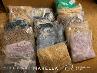 Ca. 48x Damesmode, Marella, Club L’avenir, FFC Fashion, trui/broek/blo