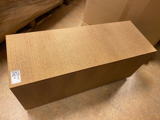 Inner Table, Passe Partout, Pommeline, bruin, 96x35x44cm