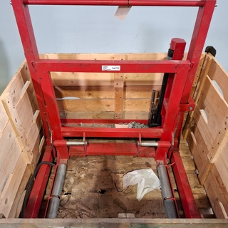Hydraulische bandenlift