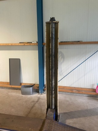 4 koloms hefbrug merk Union hefvermogen 3500 kg, Unoin, 3500kg, wit, 1