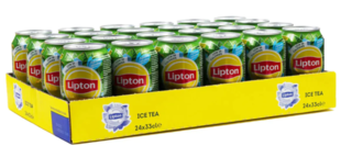 Ca. 100x Ice Tea – 24 pack Lipton, Green, Zero