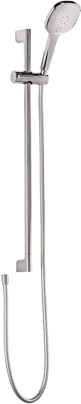 3x Douche glijstang met handdouche Aqua Su, Lepoldo, chroom