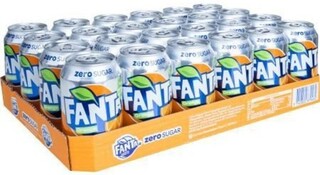 Ca. 50x Fanta – 24 pack, Zero