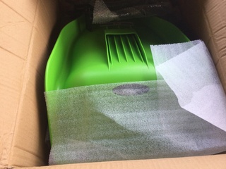 Passagiersstoel Berg, groen