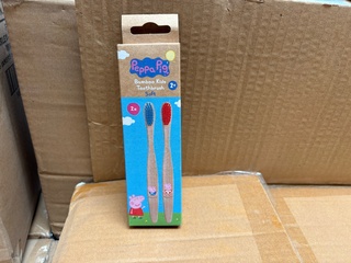 Ca. 144x Bamboe Kids Tandenborstel – 2 pack Peppa Pig