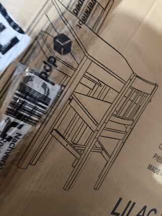 Pallet met retouren