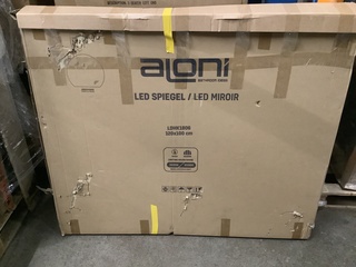 Ledspiegel  met verwarming 120 x 100 cm Aloni, zonopkomst