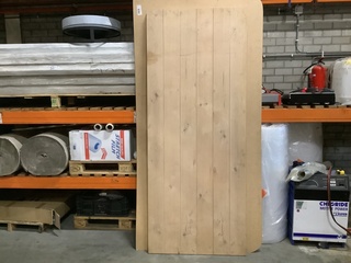 Buitendeur 93,5 x 231,5, licht bruin