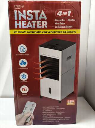 4 in 1 Aircooler/heater/ventilator en bevochtiger, Mesa Living