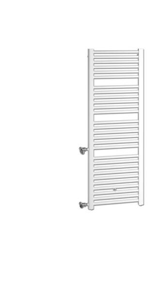 Badkamer radiator 180 x 60 cm Kermi, wit