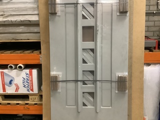 Buitendeur 88 x 211,5, grijs