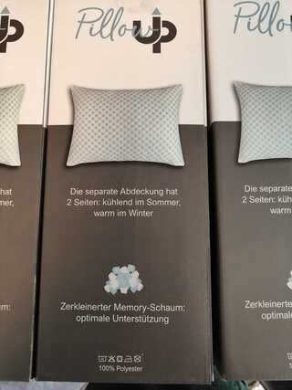4x Pillow up zomer en winter kussen