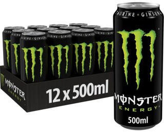 Ca. 50x Energiedrink – 12 pack Monster, Green