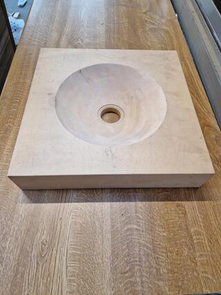 8x Houten wasbakken