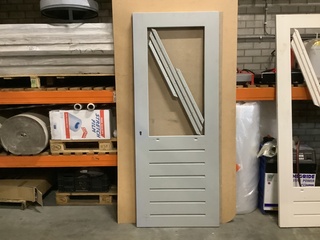 Buitendeur 83 x 211,5, grijs