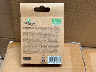Ca. 240x DentalFlossers – 50 pack OptiSmile, Mint