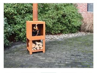 Tuinhaard ED, FF298, roest