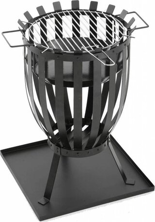 2x 1 Vuurkorf & 1 Houtskoolbarbeque Grill-chef/Aya