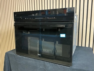 Inbouw combimagnetron Pelgrim, OM240GLS, zwart
