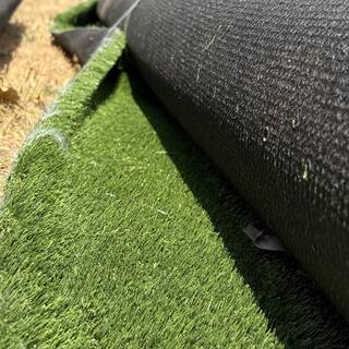 Ca. 9m2 Kunstgras, 30 mm hoog, groen