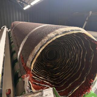 Ca. 84m2 Kunstgras, 30 mm hoog, gravel